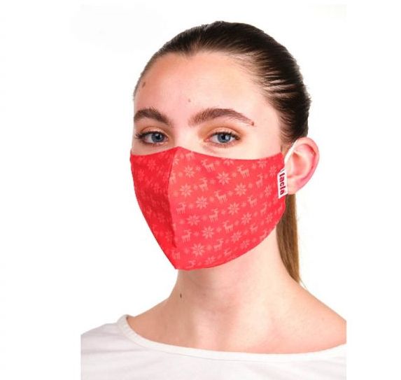 Mascarilla Navidad Estampada