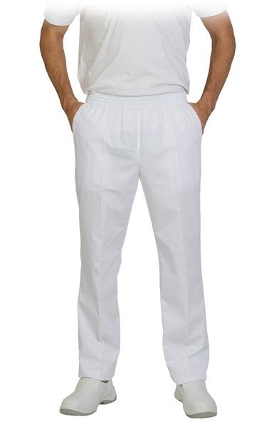 pantalon gomas BLANCO