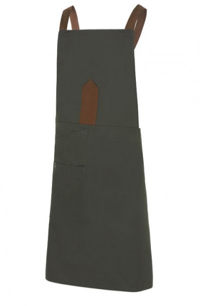 Delantal con Peto y Tirantes Cruzados