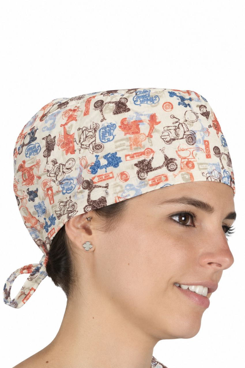gorro quiru rgico de scooters retro