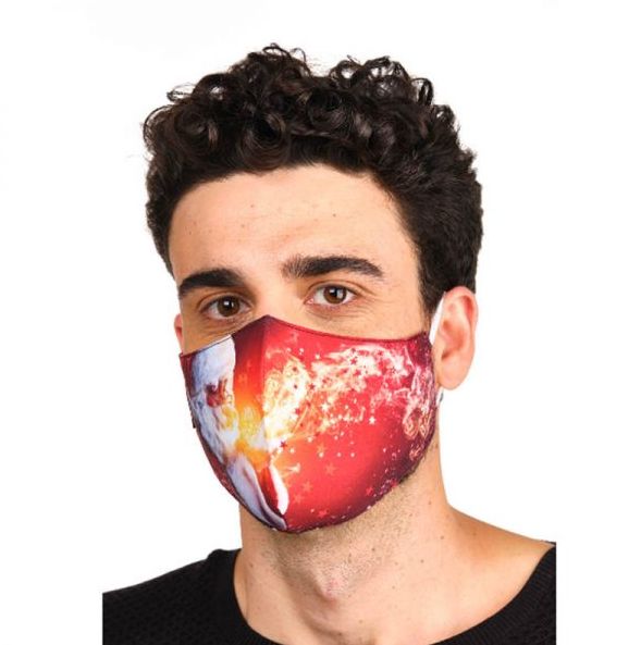 Mascarilla Navidad Estampada