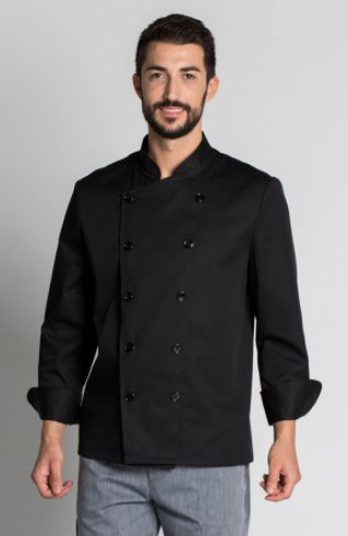 chaqueta de cocina doble botonadura