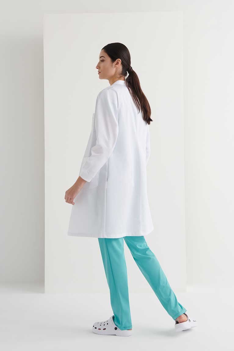 Bata Blanca Mujer Regular Fit