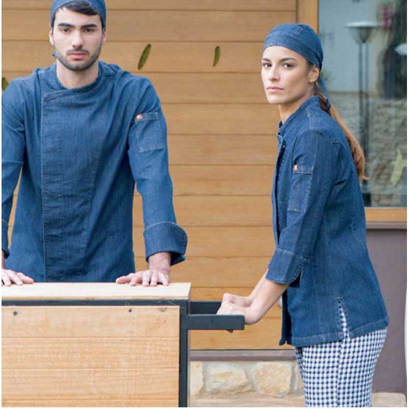 chaqueta de cocina vaquera