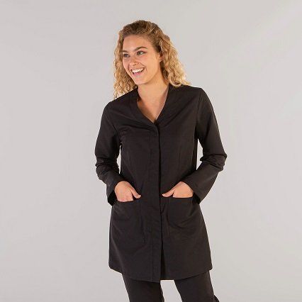 Bata Corta Mujer Microfibra