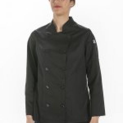 Chaqueta de cocina de mujer de manga larga