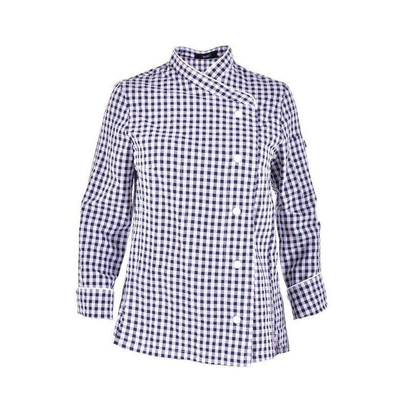 Chaqueta Cocina Mujer Cuadros