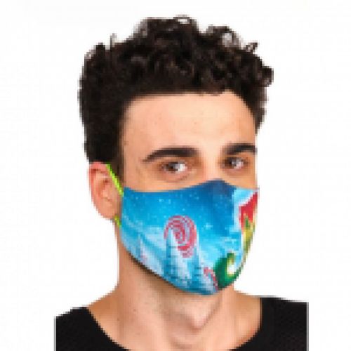 Mascarilla Navidad Estampada