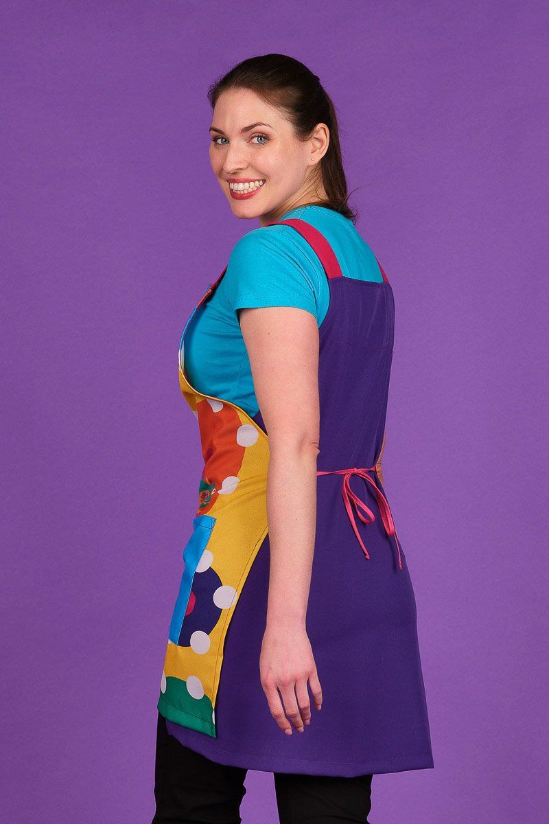 Estola Camaleón Lila