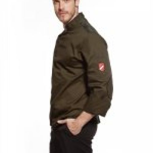 Chaqueta de Cocina Estilo Militar