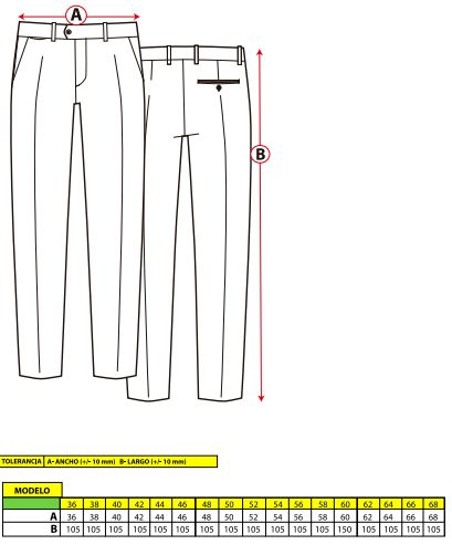 Pantalón de Vestir Caballero