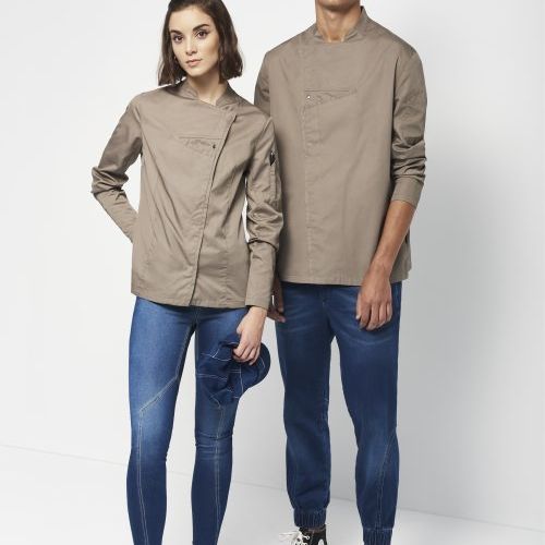 Chaquetilla Cocina Unisex Bolso Triangular