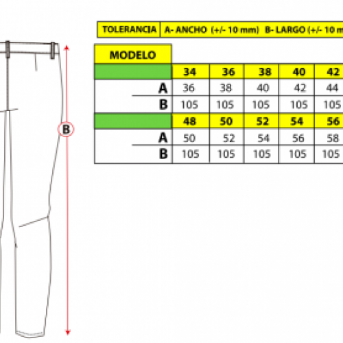 Pantalón de Vestir Señora Basic