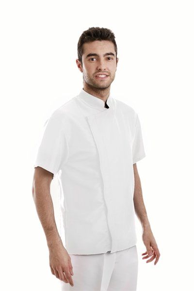 CHAQUETA COCINA MCORTA MICROFIBRA