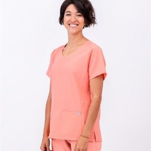 CASACA MUJER BOLSILLO LATERAL CORAL